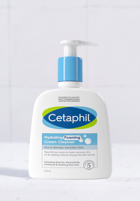 Cetaphil - Hydrating Foaming Cream Cleanser 236Ml