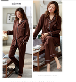 Emerce - Galaxy Pajama Suit Dark Brown