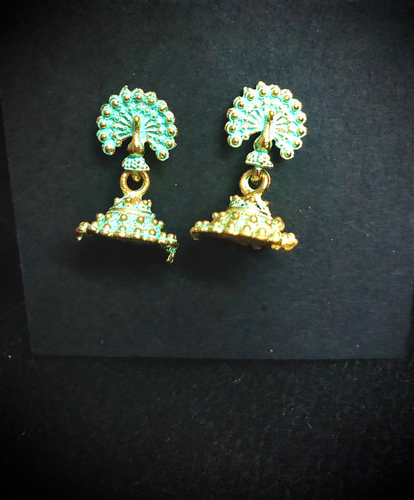 Beri- Sea Green Jhumki