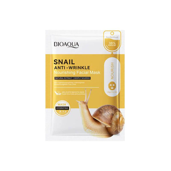 Bioaqua - Snails Face Mask 25G - 1 PC