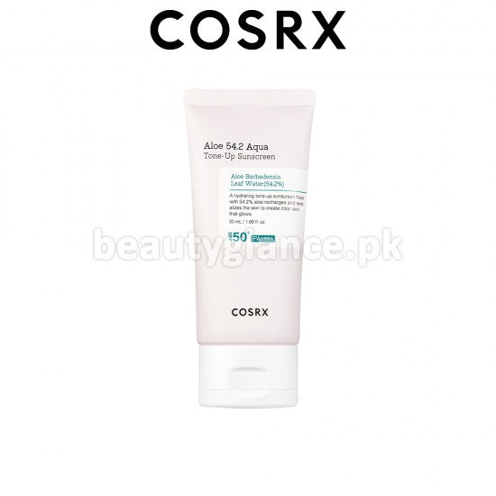 Cosrx - Aloe 54.2 Aqua Tone-up Sunscreen SPF 50+ PA++++ 50ml