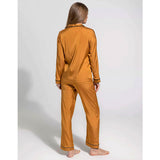 Emerce - Galaxy Pajama Suit Camel Brown