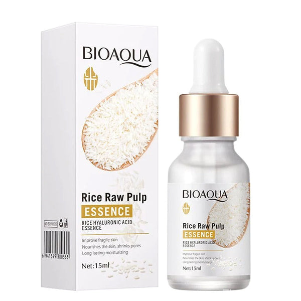 BIOAQUA Rice Serum natural moisturizing anti aging skin care face 15ml NO.BQY80535