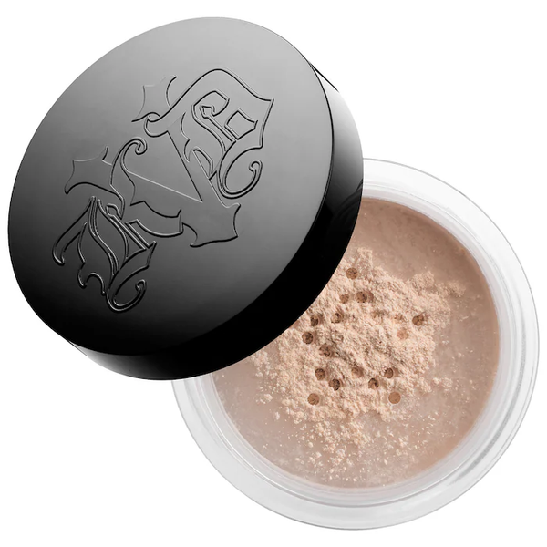 Kat Von D Lock-It Setting Powder Travel Size 0.049oz Translucent Natural Finish- 1.4g