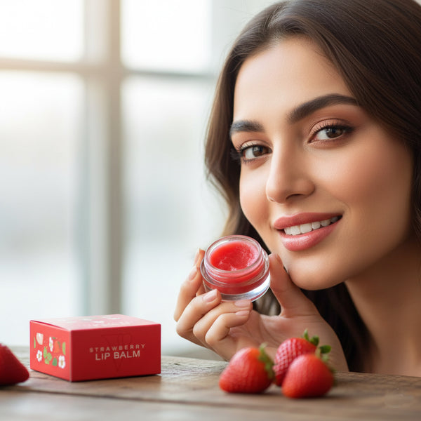 VCare Natural - Lip Balm - Strawberry 20gm