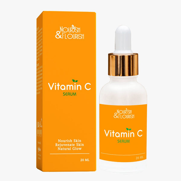 Nourish & Flourish -  Vitamin C Serum - Peel & Rejuvenate Skin