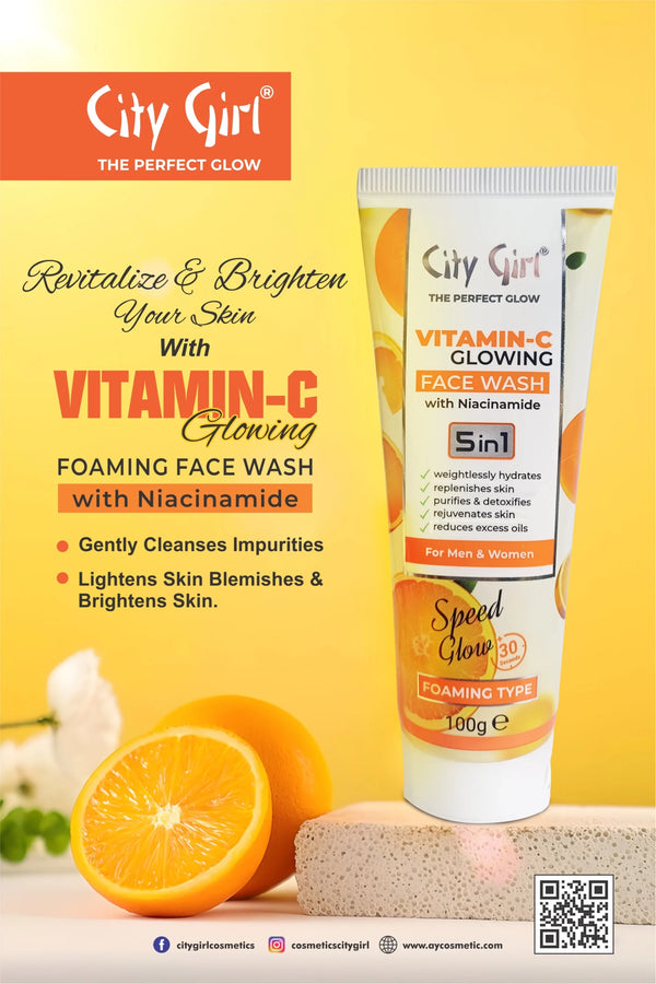 City Girl - Vitamin C Face Wash 100g