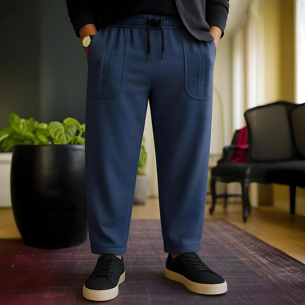 Vybe - Relaxed Fit Trouser - Navyblue
