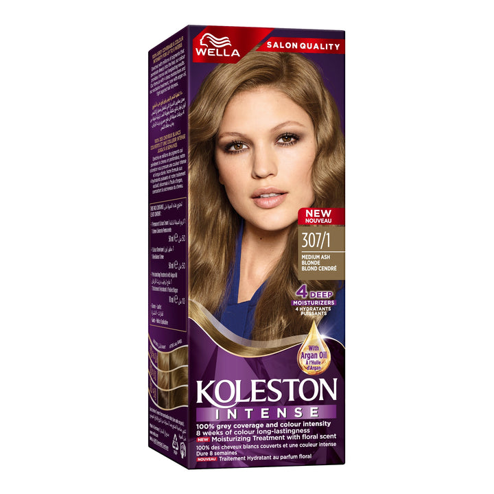Wella- Koleston Color Cream Semi-Kit - Medium Light Blonde 307/1 by Brands Unlimited PVT priced at #price# | Bagallery Deals