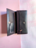 The Original - Women/Ladies Long Pure Leather Wallet  With Gift Set Box BrodeBrown