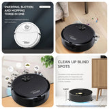 Home.Co - 3in1 Sweeping - Suction - Mopping Robot (Random Color)