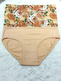 Emerce - Waist Rib Belt Butt Lifter Tummy Control Panties Shapewear - Printed Belt