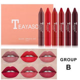 Colourme - Teayason Lipstick Crysons Pack Of 6Pcs Group B