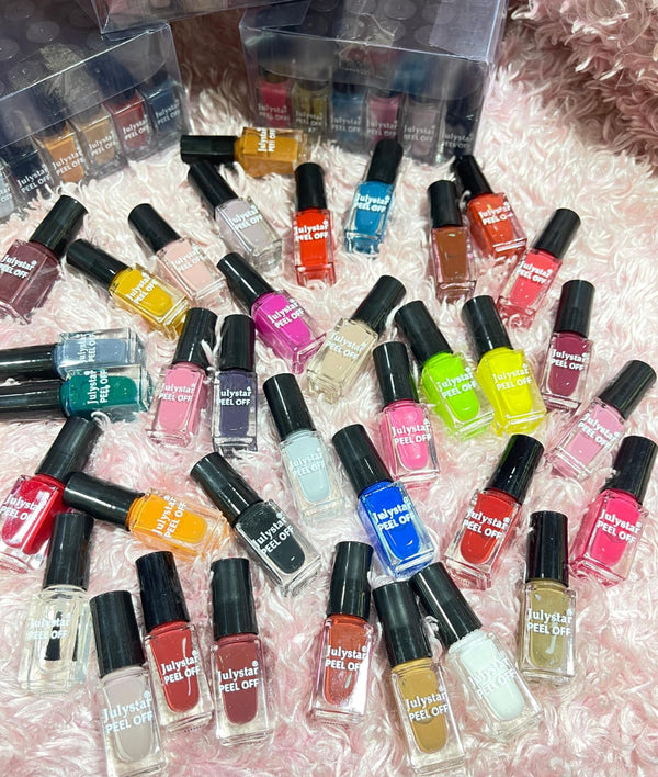 Colorme - JulyStar 36 Pcs Peel Off Nail Polish Box