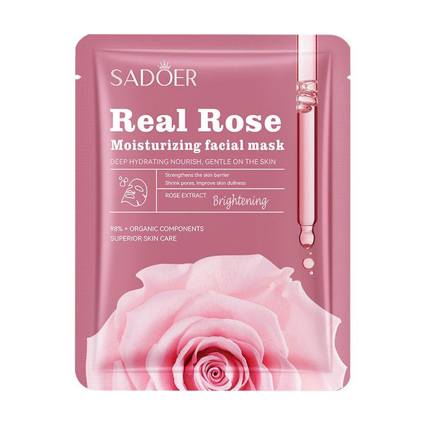 SADOER - Real Rose Moisturizing Facial Mask