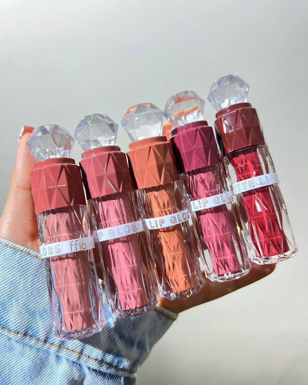 Colorme - 6 pcs Matte Crystal Trendy Lipgloss Set