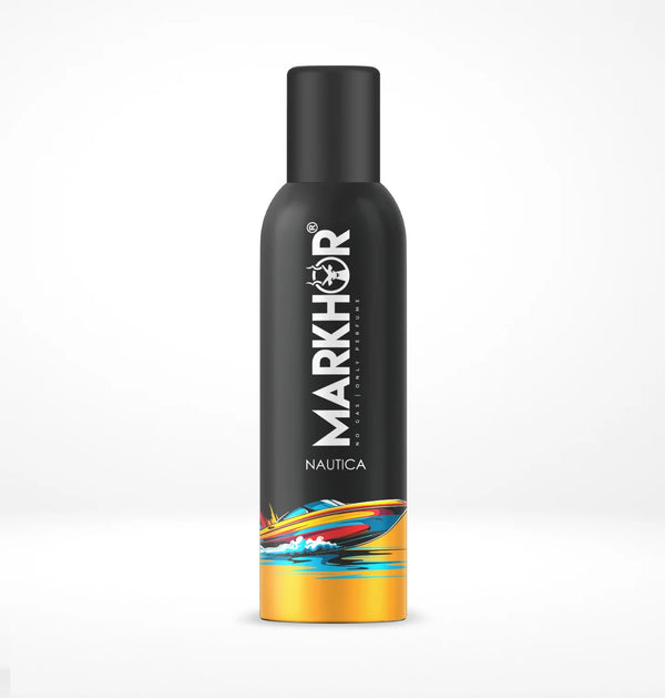 English Cares - Markhor Nautica Body Spray (Non-Gas) 120ml