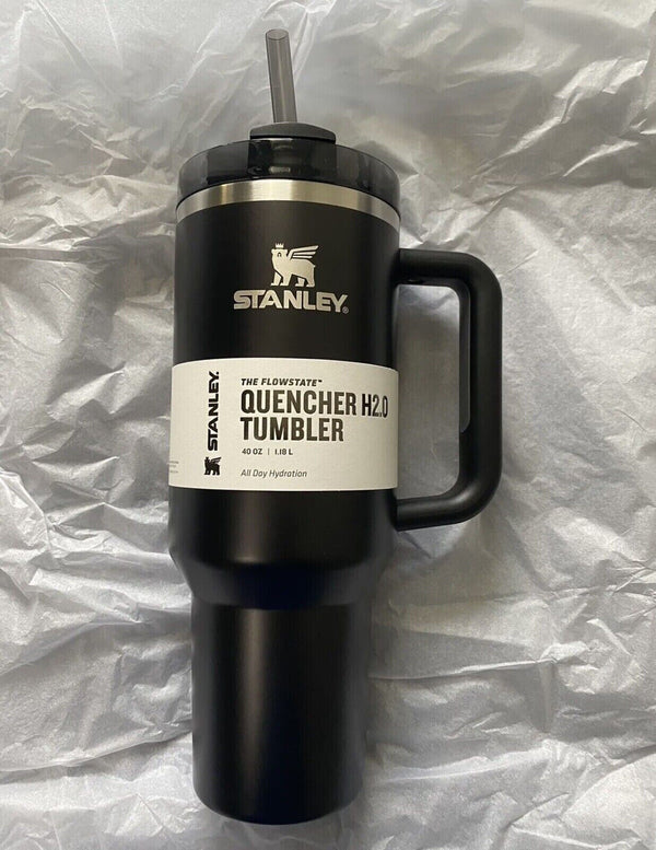 Home.Co - Original Stanley Quencher H2.0 Tumbler 40 oz - Black