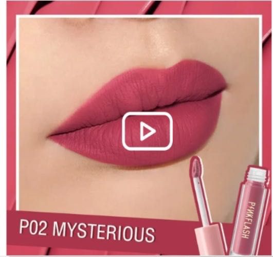 PINKFLASH - Melting Matte Waterproof Lipcream Mysterious PF-P-02