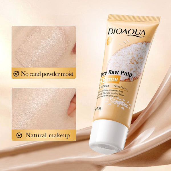 Bioaqua - Rice Raw Pulp BB Cream