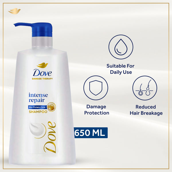 Dove Intense Repair Shampoo - 650ML