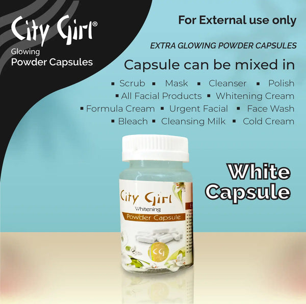 City Girl - Whitening Powder Capsule - W (60g)