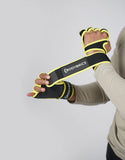 Bodybrics - Fingerless Gloves - Yellow
