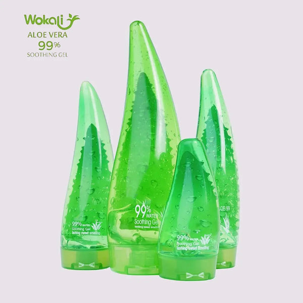 Wokali Aloe Vera Moisturizing 99.9% Soothing Gel (80 To 260) Ml