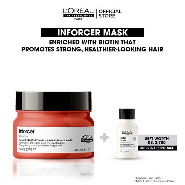 L'Oreal Professionnel - Serie Expert Inforcer Mask 250 ML - For Weak & Brittle Hair