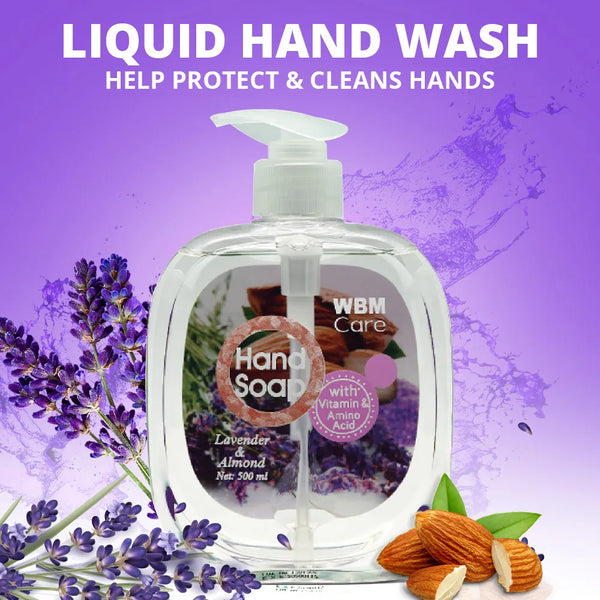 WBM - Hand Wash Lavender And Almond  - 500 ml