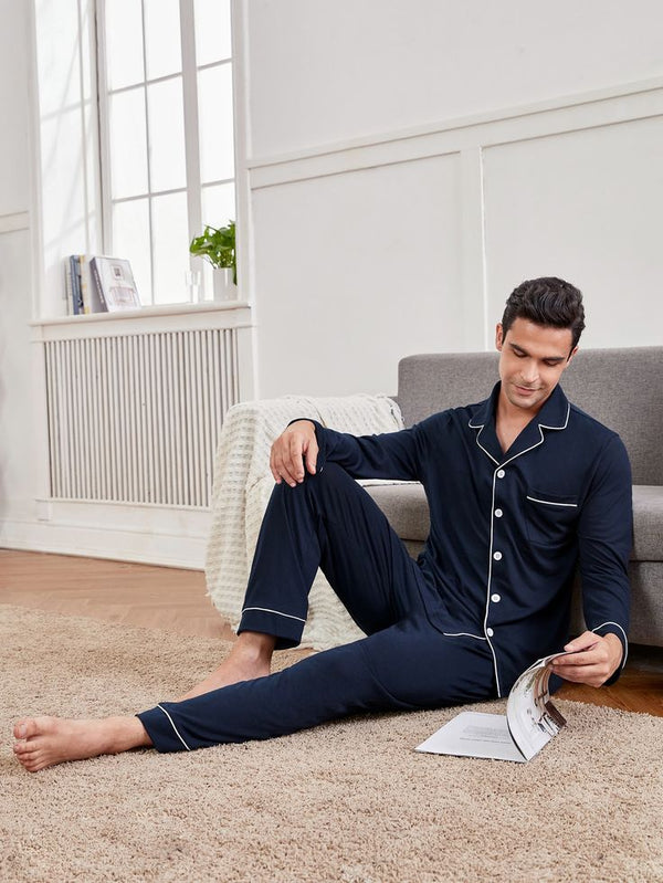 Emerce - Mens Silk Navy