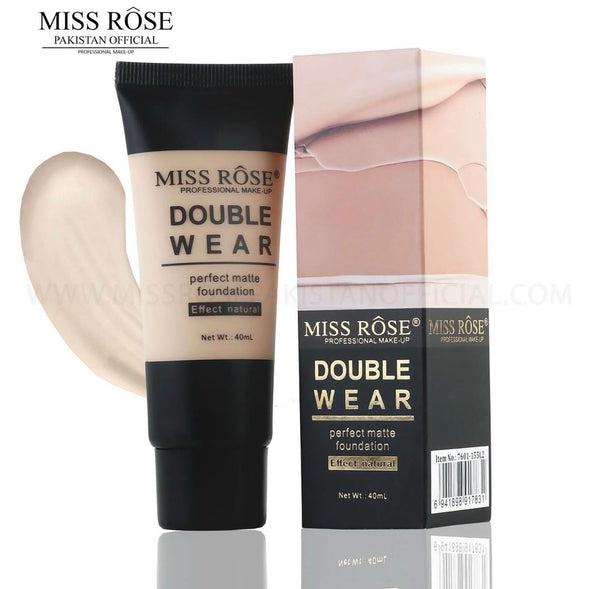 Miss Rose - Double Wear Perfect Matte Foundation For Girls And Women 40 ml-Beige-03