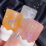 Gege - Bear Cute Lipgloss _Lip Plumper Oil Glitter Lip Gloss Pink sparkle