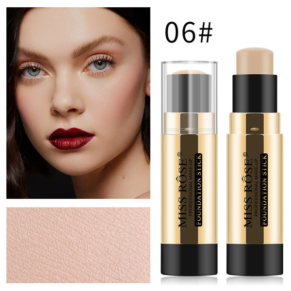 Miss Rose - Facial Concealer Foundation Makeup Stick Three-dimensional Concealer Pen 9g Beige-6