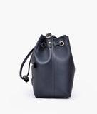RTW - Black bucket bag with zipper pocket