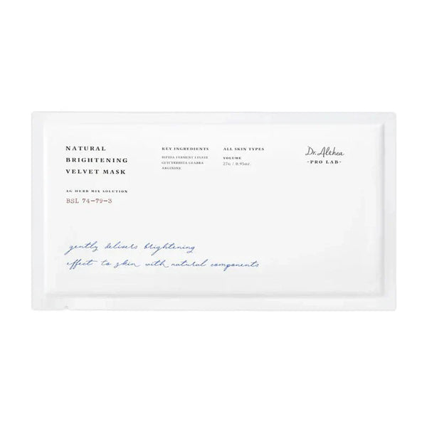Dr Althea - Natural Brightening Velvet Mask 27 g