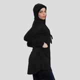 Flush Fashion - Women's Full Sleeves Cardigans With Pockets