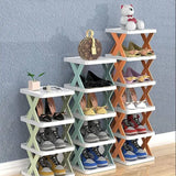 Home.Co- Stackable Shoe Rack 4 Layer