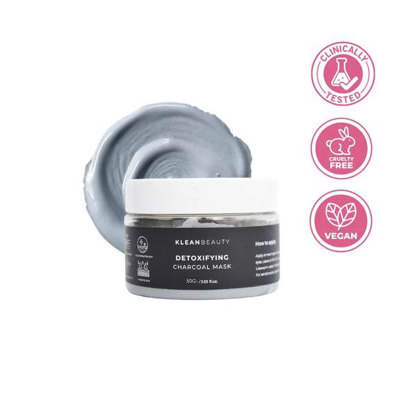 Klean Beauty - Detoxifying Charcoal Mask - 50G