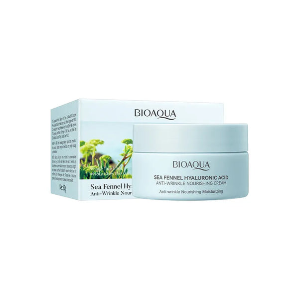 BIOAQUA - Sea Fennel Hyaluronic Acid Moisturizing Face Cream Anti Wrinkle Anti Aging Brightning Cream 60g