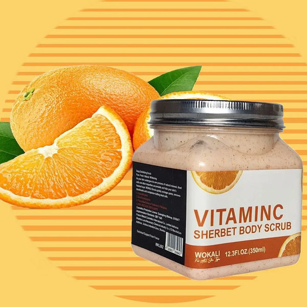 WOKALI Vitamin C Sherbet Body Scrub 350ml WKL692