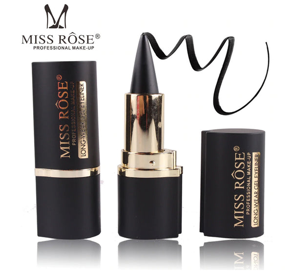 Miss Rose - Waterproof Long Lasting Gel Stick Black Eyeliner