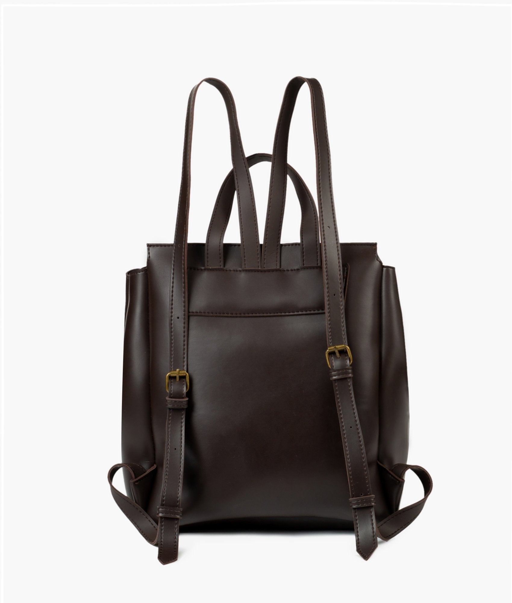 RTW - Dark brown mini backpack – Bagallery