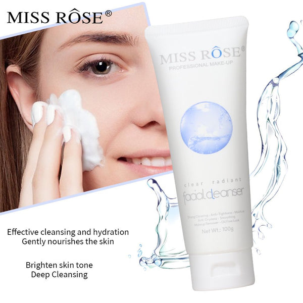 Miss Rose - Makeup Face Wash Clear Radiant Facial Cleanser 100g