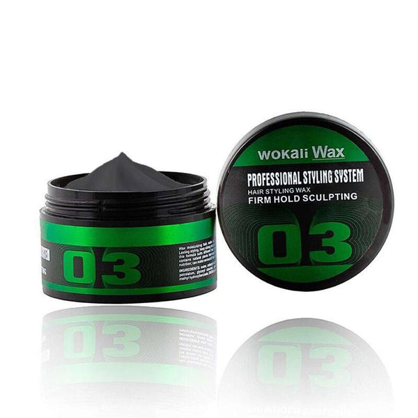 Wokali Wax Professional Styling System , Hair Styling Wax For firm hold Sculpting 150g WKL136 Green