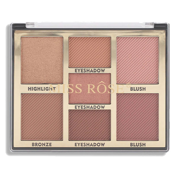 Miss Rose - 7 Colors Blush Bright Shimmer Powder 18.5g 7004-021Z12