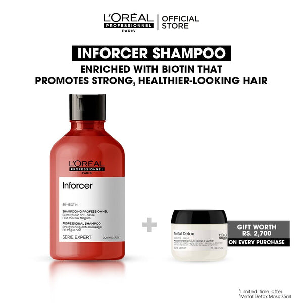 L'Oreal Professionnel - Serie Expert Inforcer Shampoo 300 ML - For Weak & Brittle Hair