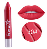 Miss Rose - 1 Pc Professional Matte Long Lasting Waterproof Lipstick - Deep Raspberry 30