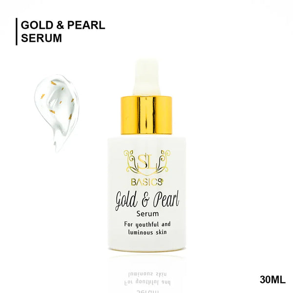 SL Basics - Gold & Pearl Serum Dropper - 30ml