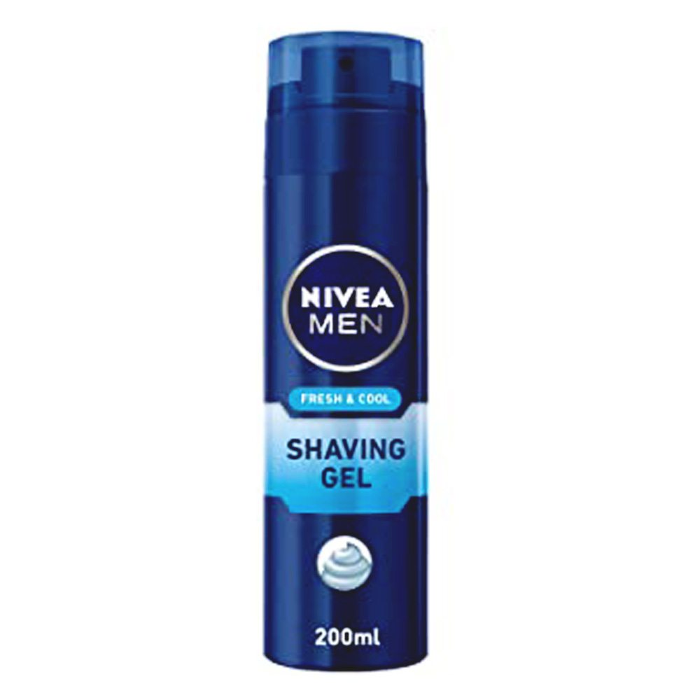 Nivea Men Fresh & Cool Shave Gel 200 ml Bagallery